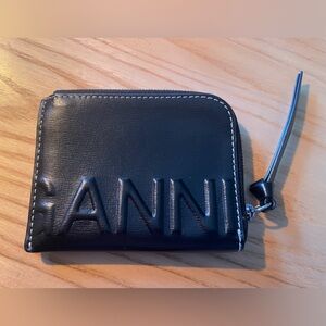 Ganni Zipper Wallet